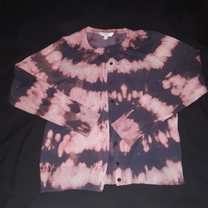 Tie dye cardigan